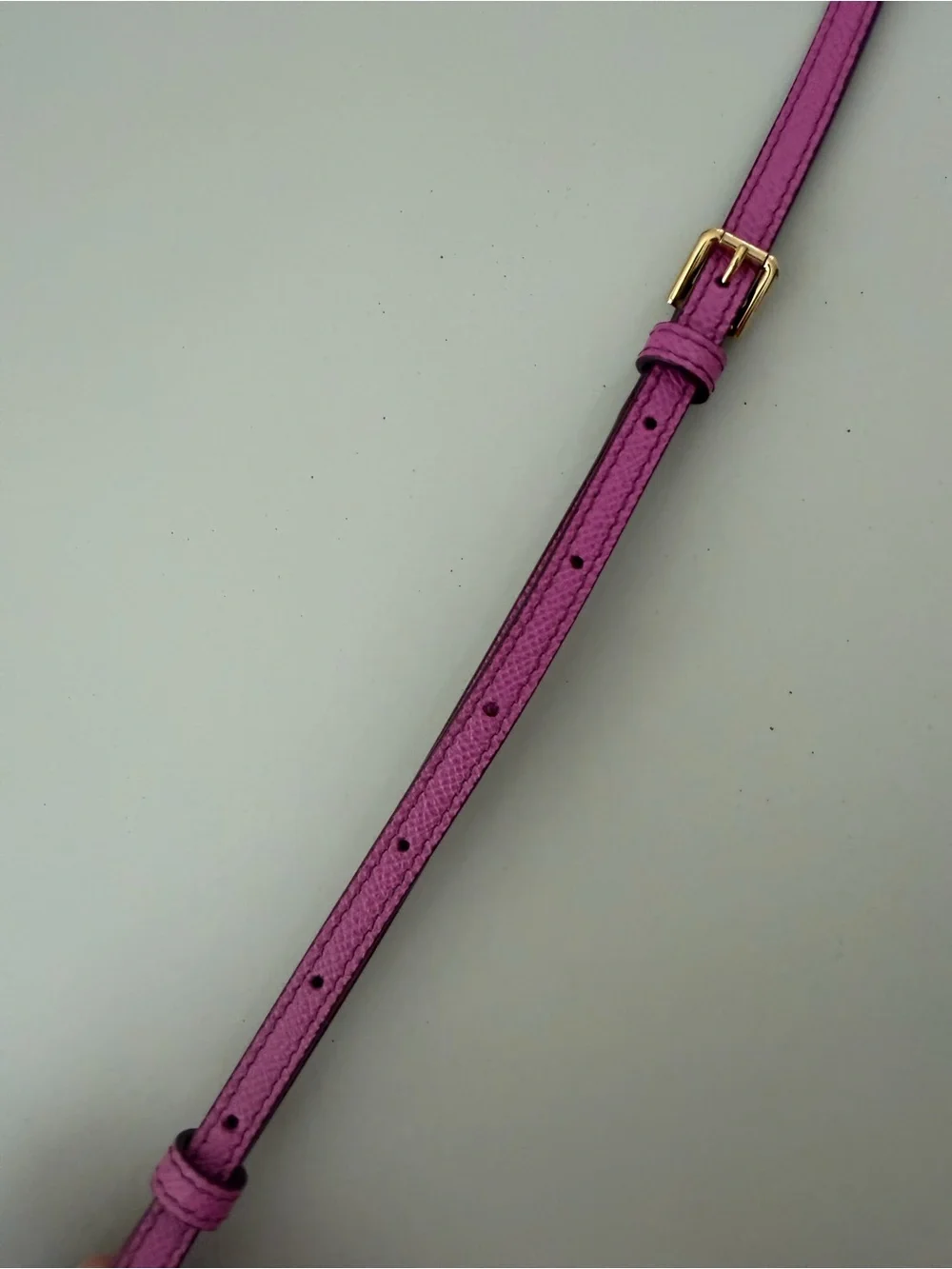 Dolce & Gabbana Pink Leather Tablet Sleeve with Wrist Strap